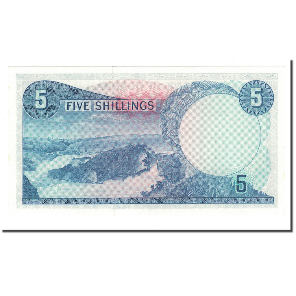 Banknote, Uganda, 5 Shillings, 1966, KM:1a, UNC(65-70)