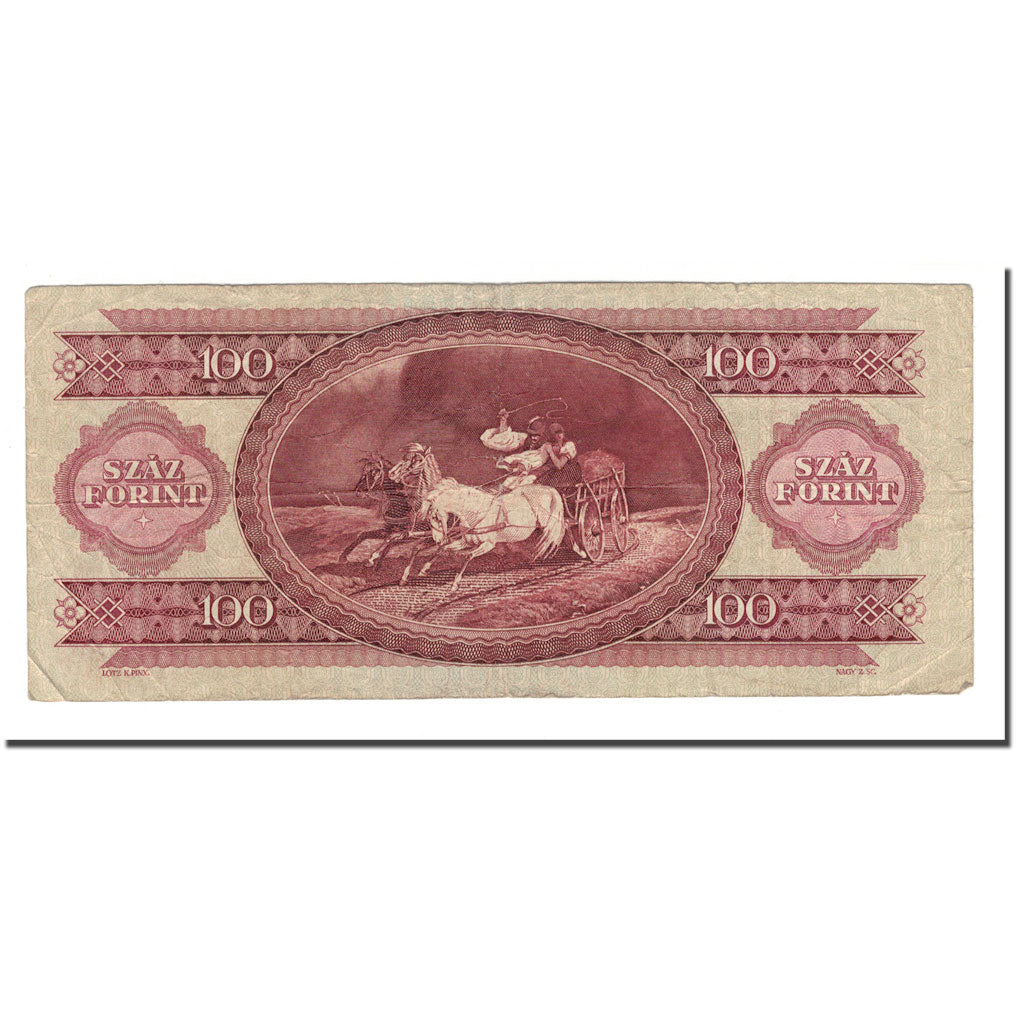 Geldschein, Ungarn, 100 Forint, 1984, 1984-10-30, KM:171g, SGE+