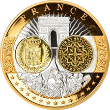 Francia, medalla, Europa, République Française, Politics, Society, War, FDC