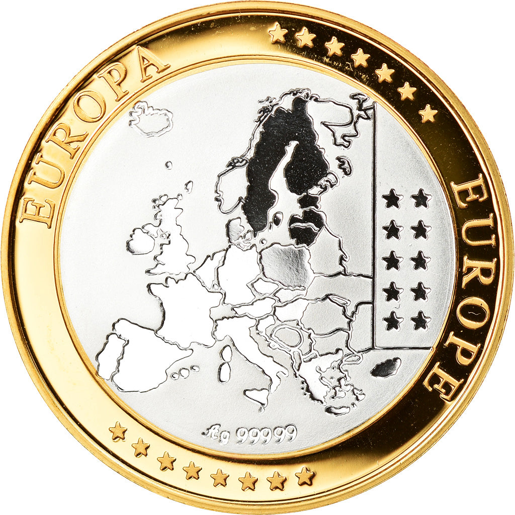 Francia, medalla, Europa, République Française, Politics, Society, War, FDC