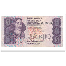 Banknote, South Africa, 5 Rand, 1981-1989, KM:119c, EF(40-45)