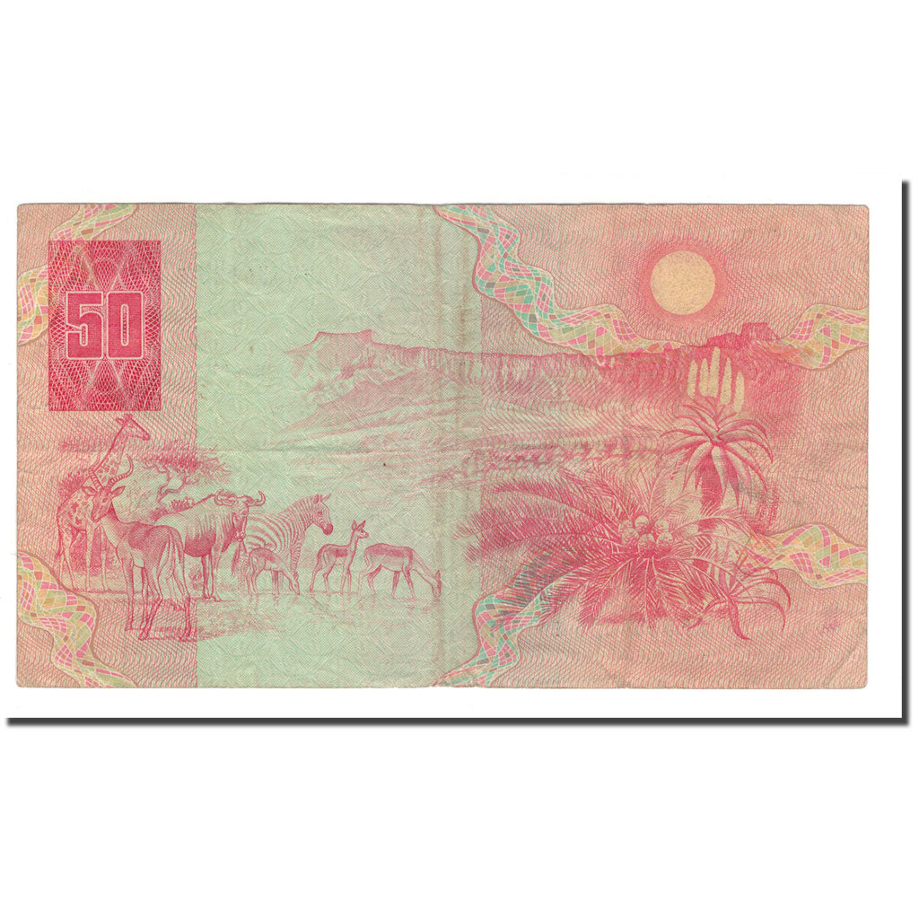 Billete, 50 Rand, 1984, Sudáfrica, KM:122a, MBC