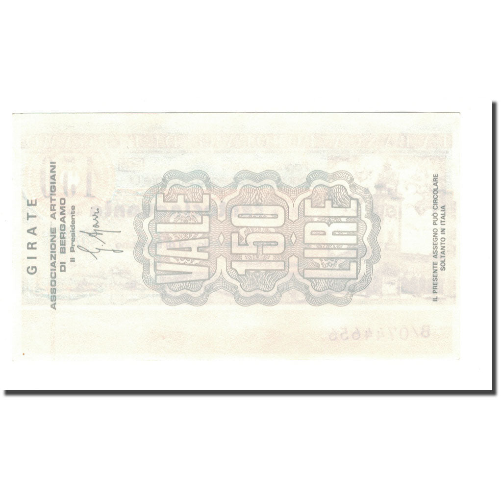 Banknote, Italy, 150 Lire, 1976, 1976-12-22, UNC(65-70)
