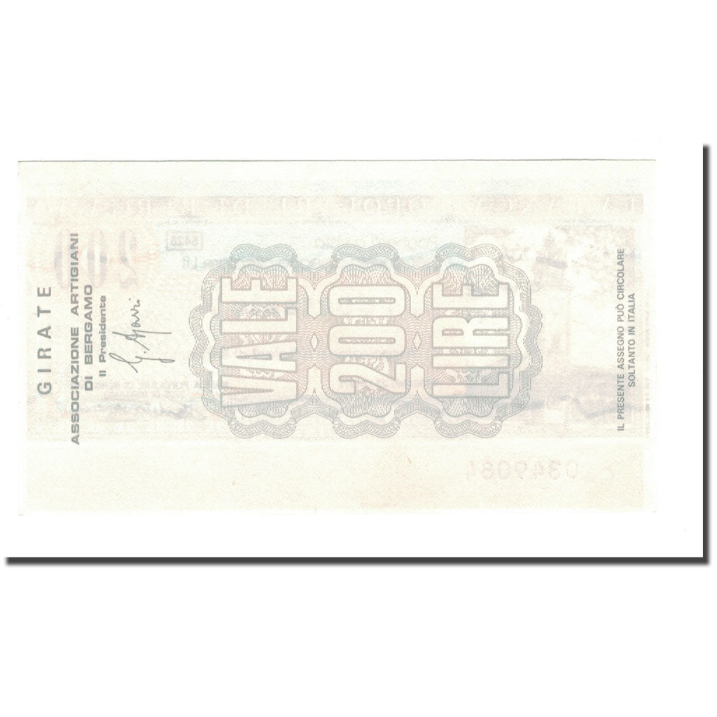 Geldschein, Italien, 200 Lire, 1976, 1976-12-22, UNZ