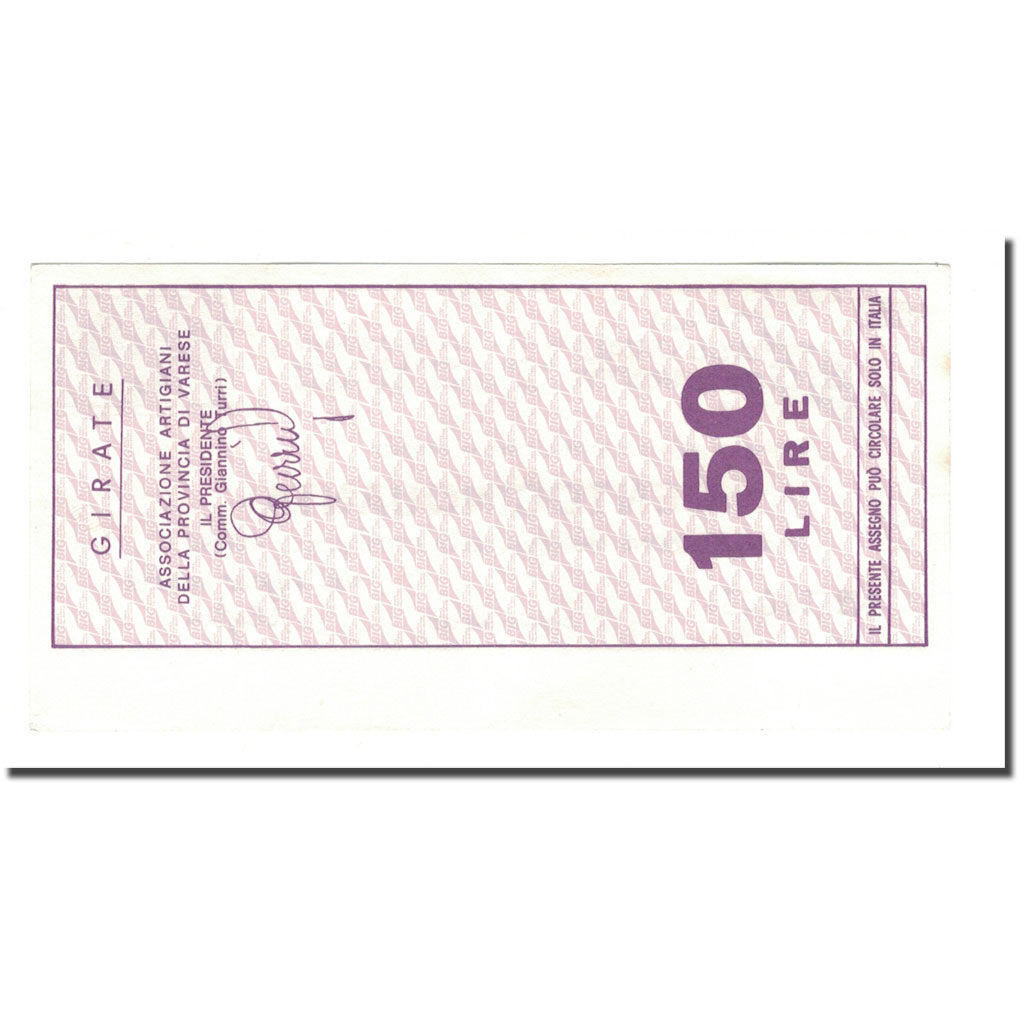 Billete, 150 Lire, 1977, Italia, 1977-03-14, EBC