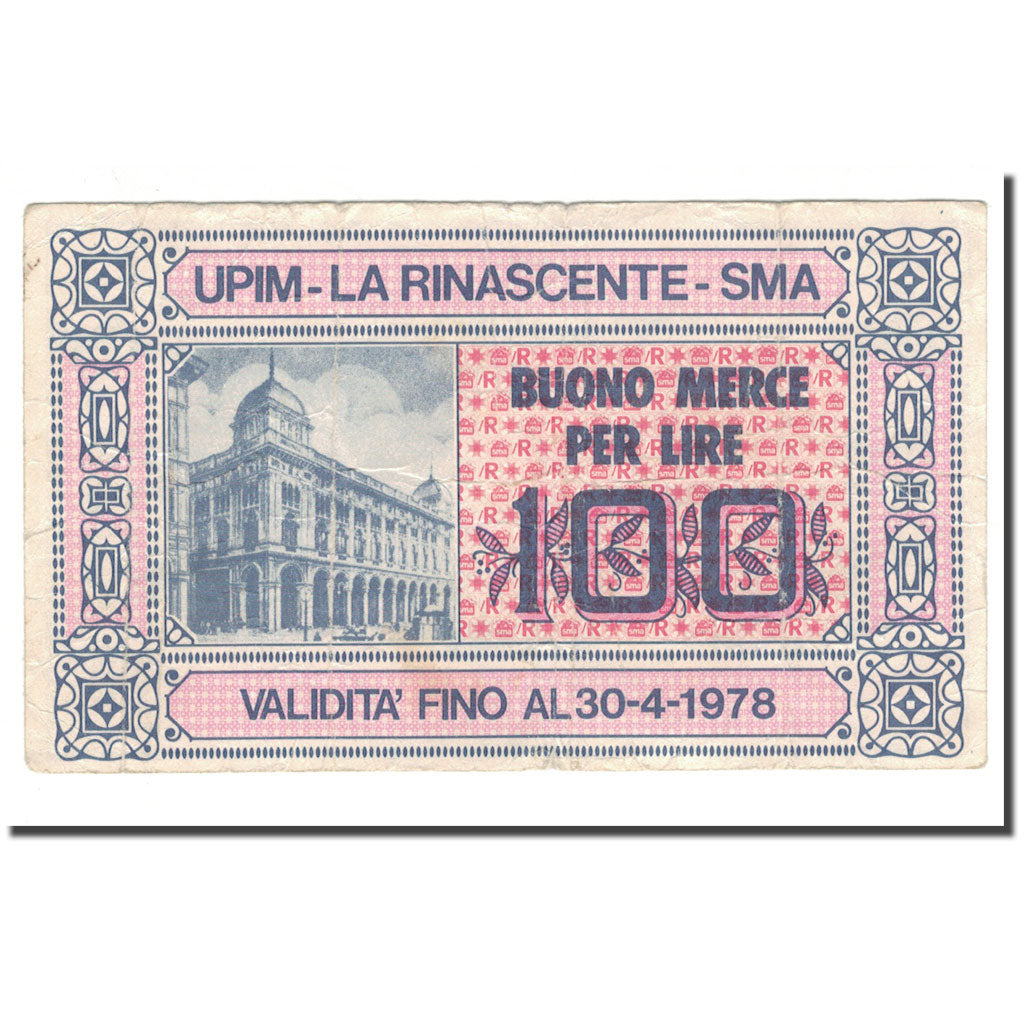 Banknote, Italy, 100 Lire, 1978, 1978-04-30, VF(20-25)