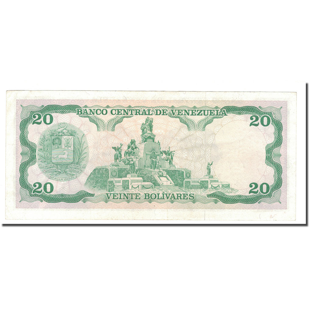 Banknote, Venezuela, 20 Bolivares, 1995, 1995-06-05, KM:63e, UNC(63)