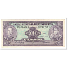 Geldschein, Venezuela, 10 Bolívares, 1995, 1995-06-05, KM:61d, VZ