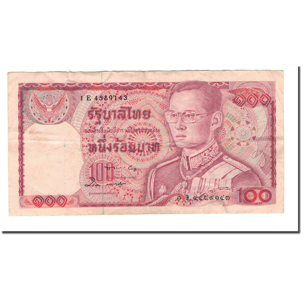 Banknote, Thailand, 100 Baht, 1978, KM:89, VF(20-25)