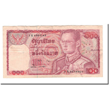 Banknote, Thailand, 100 Baht, 1978, KM:89, VF(20-25)