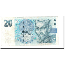 Banknote, Czech Republic, 20 Korun, 1994, KM:10b, EF(40-45)