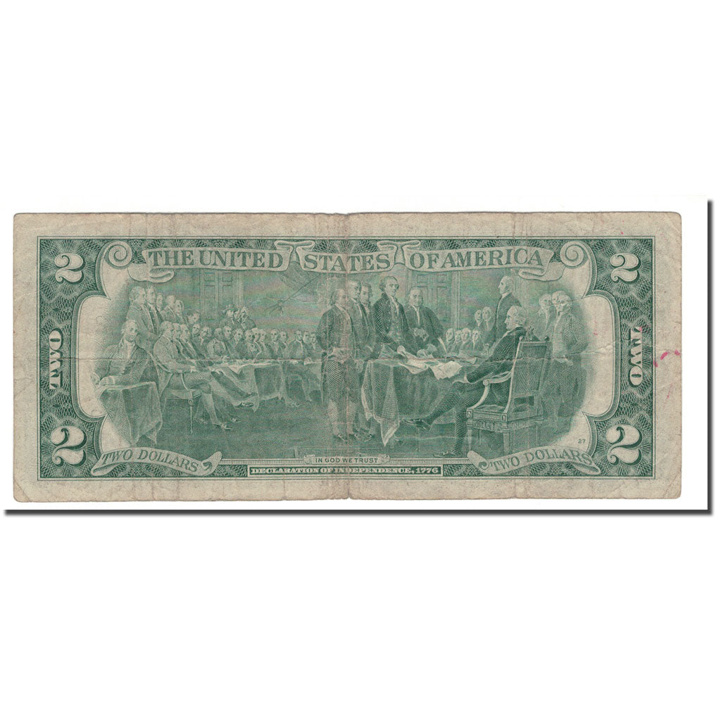 Banknote, United States, Two Dollars, 1976, KM:1628, VG(8-10)