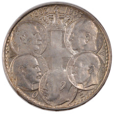 Greece, 30 Drachmes, 1963, KM #856, MS(60-62), Silver, 18.00