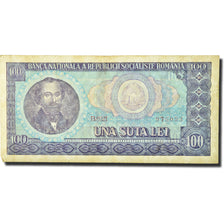 Banknote, Romania, 100 Lei, 1966, KM:97a, VF(20-25)