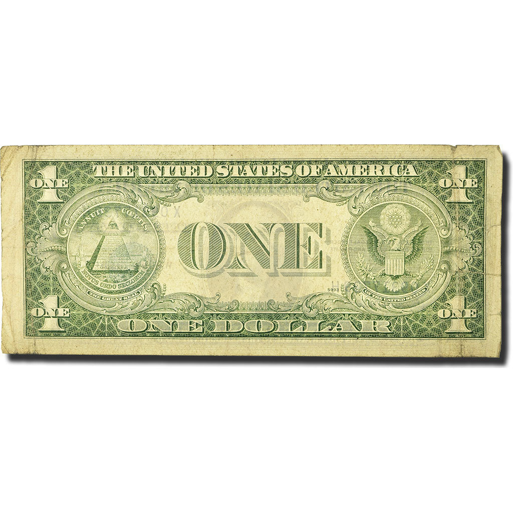Billete, One Dollar, 1935 E, Estados Unidos, RC
