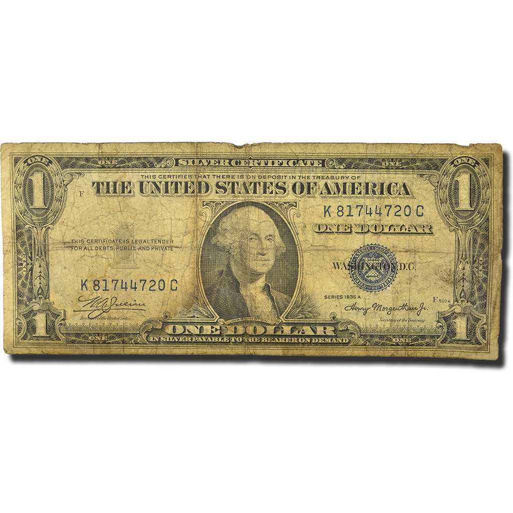 Banknote, United States, One Dollar, 1935A, VG(8-10)