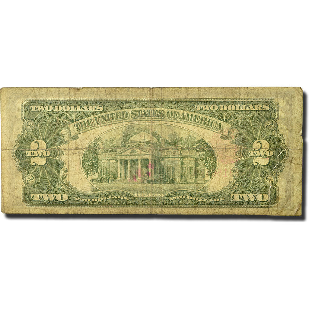 Banconote, Stati Uniti, 2 Dollars, 1928, B