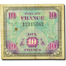 Frankreich, 10 Francs, 1944, SGE, Fayette:VF18.1, KM:116a