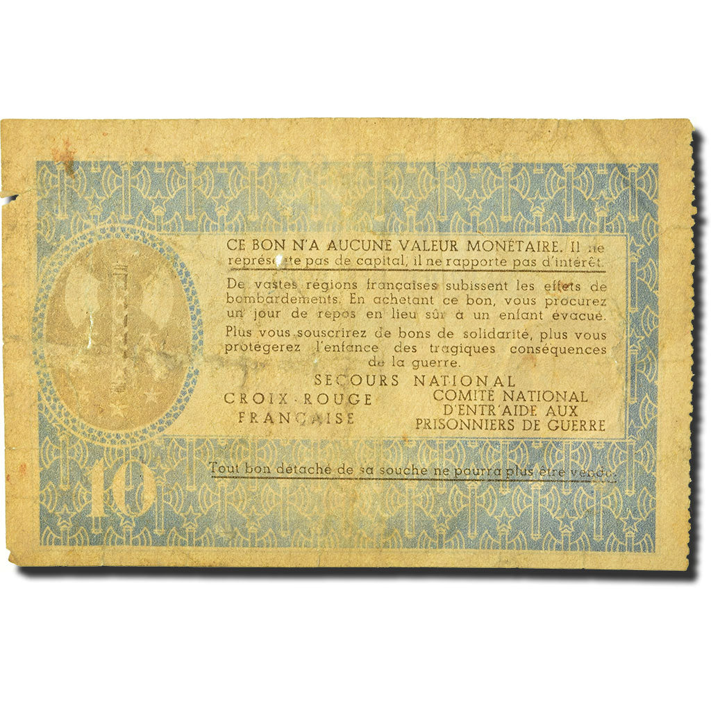 Francia, 10 Francs, Other, 1941, MB