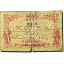 France, 50 Centimes, 1920-1925, VG(8-10)