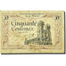 France, 50 Centimes, 1920, 1920-10-10, VF(20-25)