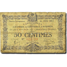 France, 50 Centimes, 1915, 1915-08-11, VG(8-10)