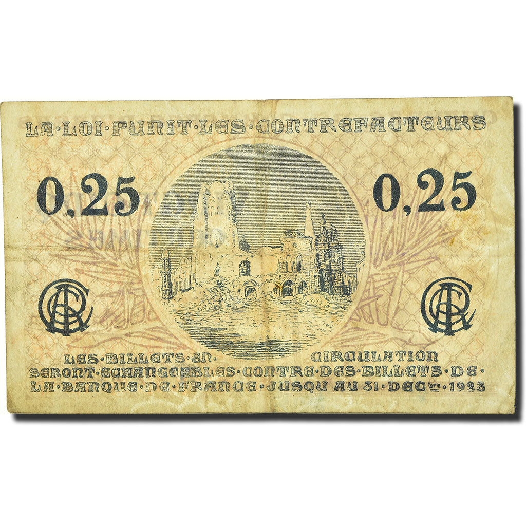 Francia, 25 Centimes, 1923, 1923-12-31, B