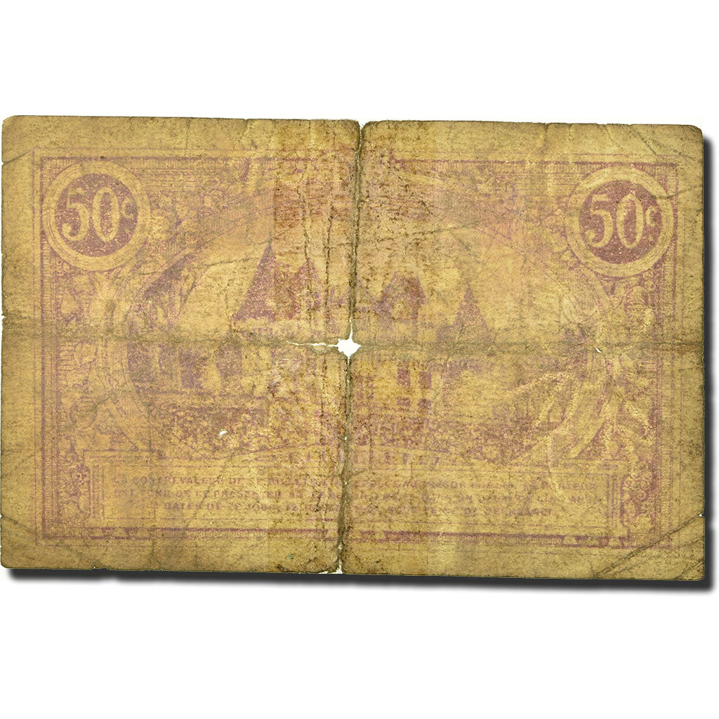 França, 50 Centimes, 1920, 1920-07-12, VG(8-10)