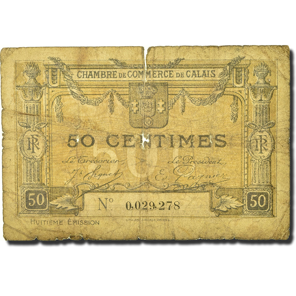 Francia, 50 Centimes, 1922, 1922-10-01, B