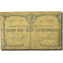 France, 50 Centimes, 1916, 1916-01-06, VG(8-10)