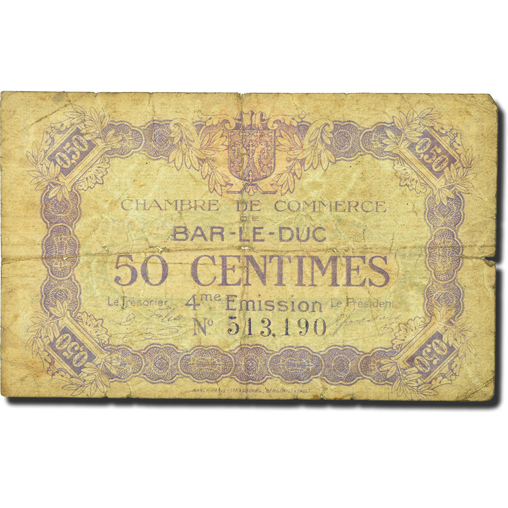 Francia, 50 Centimes, 1922, 1922-09-01, B