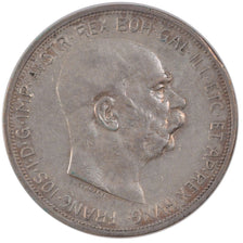 AUSTRIA, 5 Corona, 1909, KM #2813, AU(50-53), Silver, 24.00