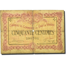 France, 50 Centimes, 1915, 1915-10-04, VG(8-10)