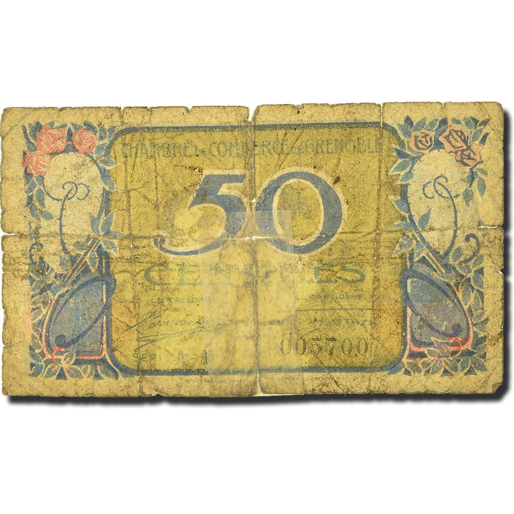 France, 50 Centimes, 1917, 1917-11-03, B
