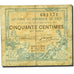 França, 50 Centimes, 1917, 1917-09-13, VG(8-10)