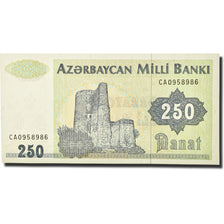 Banknote, Azerbaijan, 250 Manat, 1993, Undated (1993), KM:13a, UNC(65-70)