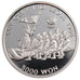Moneta, KOREA-POŁUDNIOWA, 5000 Won, 1986, MS(65-70), Srebro, KM:55