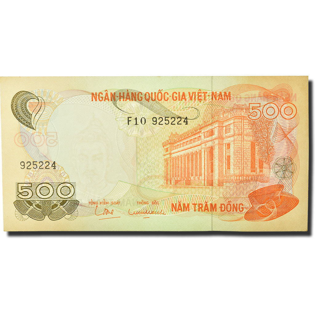 Banknote, South Viet Nam, 500 D<ox>ng, 1970, KM:28a, UNC(65-70)