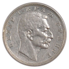 Moneta, Serbia, Peter I, Dinar, 1912, SPL, Argento