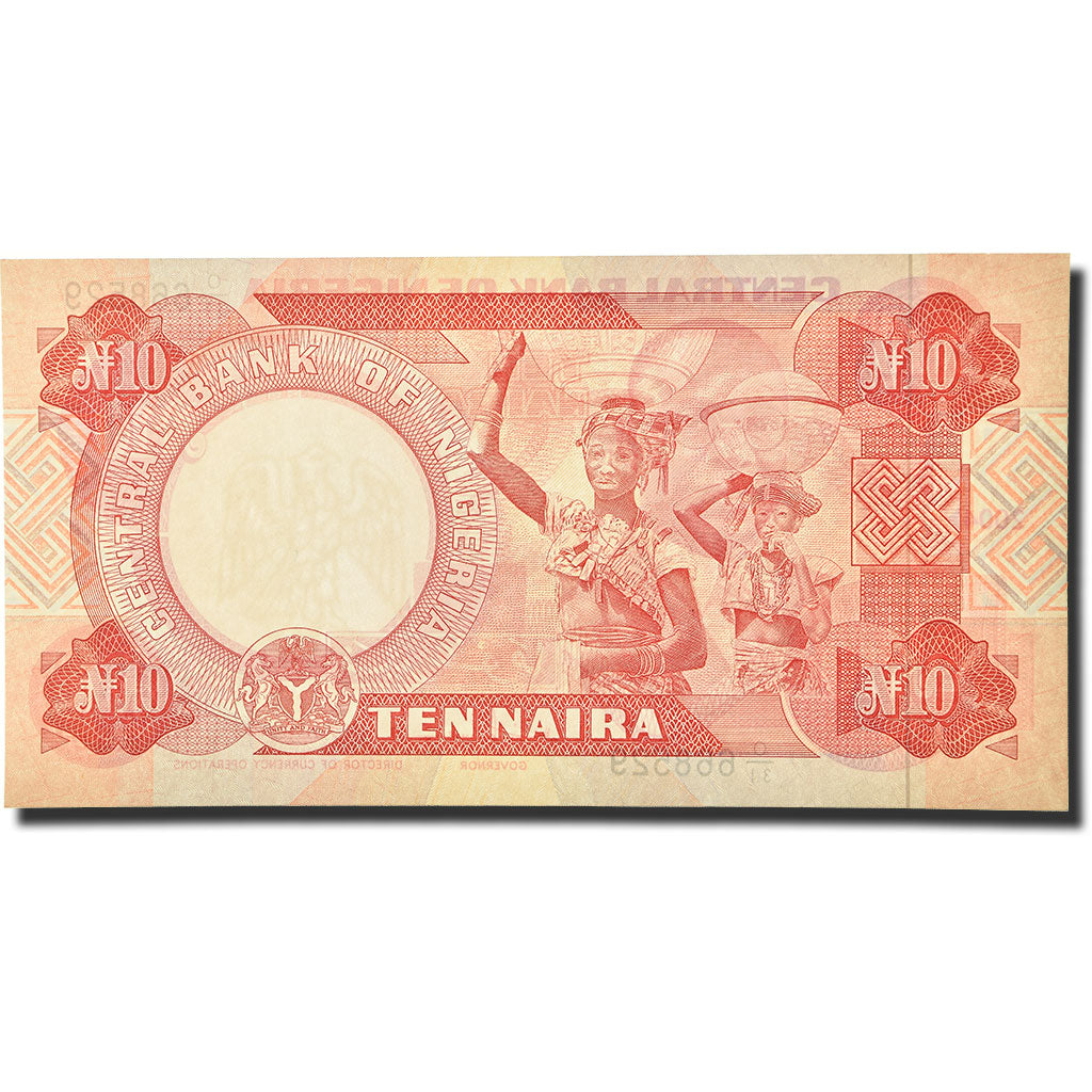 Biljet, Nigeria, 10 Naira, 2004, KM:25f, NIEUW