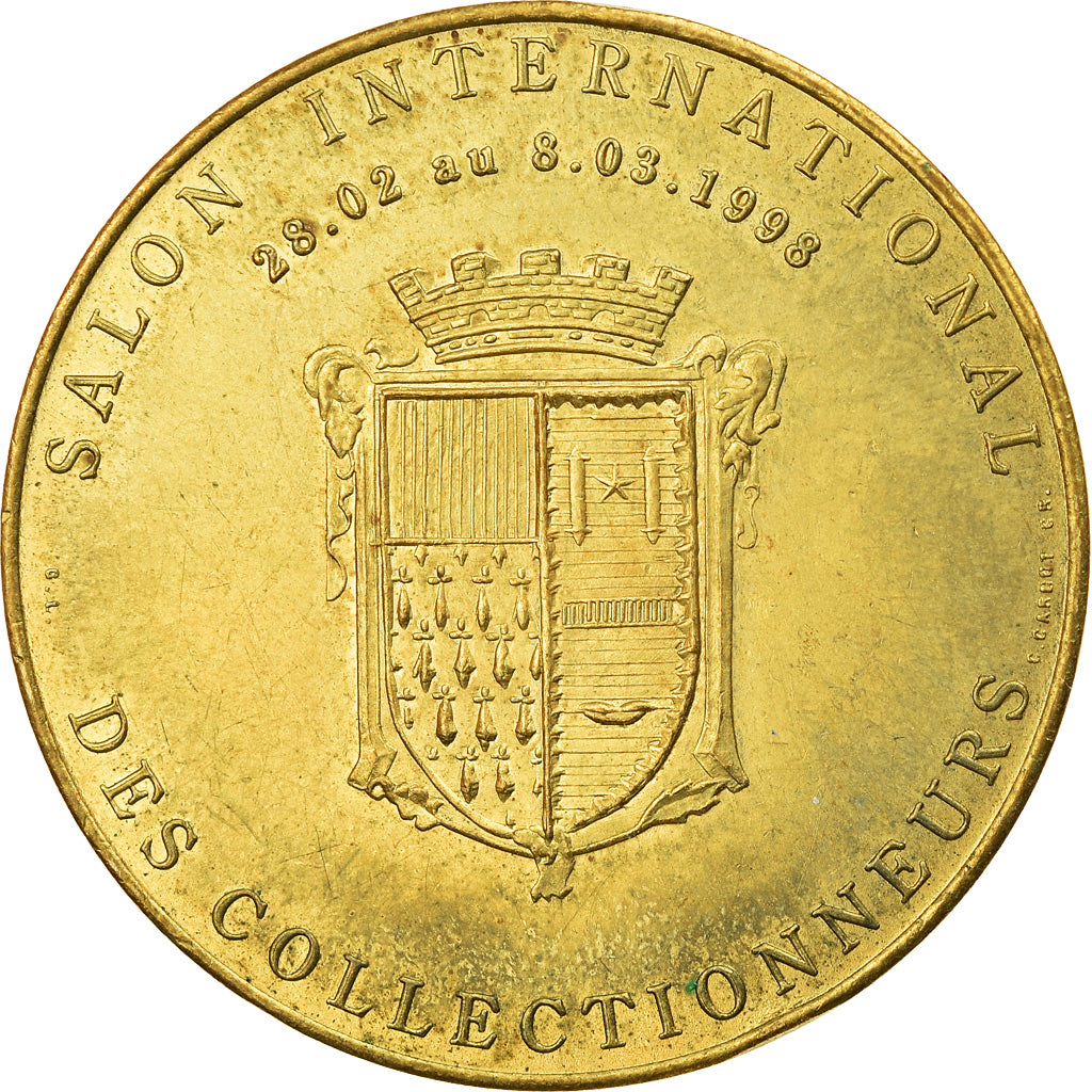 França, Token, 1 Euro de Roubaix, Paris-Roubaix, 1998, Morel, MS(60-62)