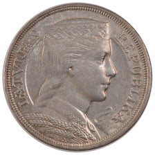 LATVIA, 5 Lati, 1929, KM #9, MS(60-62), Silver, 37, 25.00