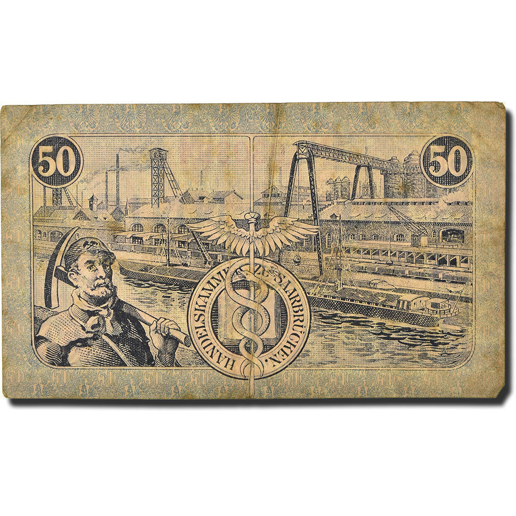 Banknote, Germany, 50 Pfennig, 1916, 1916-12-13, VF(20-25)