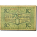 Billet, Allemagne, 10 Mark, 1918, 1918-10-15, TB