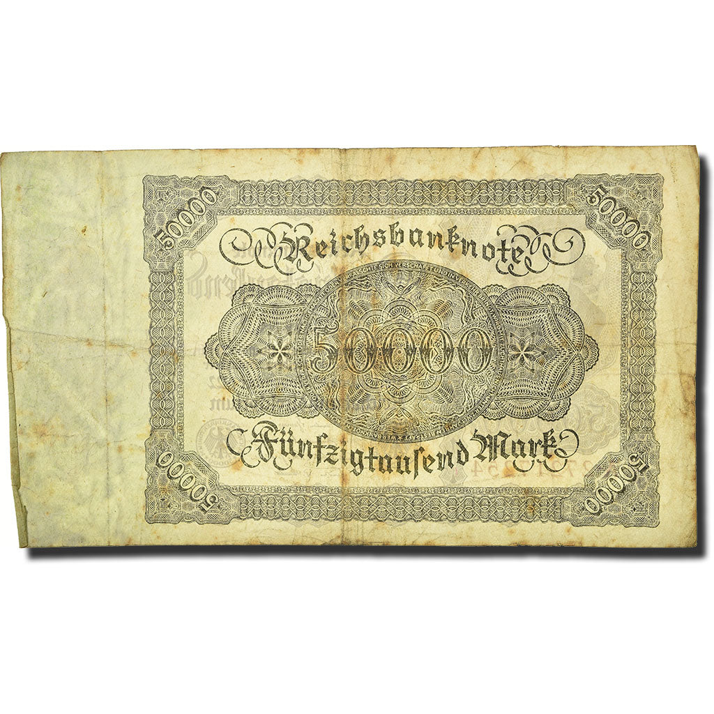 Geldschein, Deutschland, 50,000 Mark, 1922, 1922-11-19, KM:79, SGE