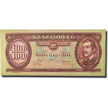 Banknote, Hungary, 100 Forint, 1957, 1957-05-23, KM:171a, UNC(64)