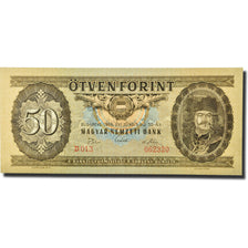 Banknote, Hungary, 50 Forint, 1969, 1969-06-30, KM:170b, UNC(65-70)