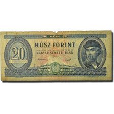 Banconote, Ungheria, 20 Forint, 1949, 1949-10-24, KM:165a, B