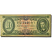 Banknote, Hungary, 10 Forint, 1947, 1947-02-27, KM:161a, VF(20-25)