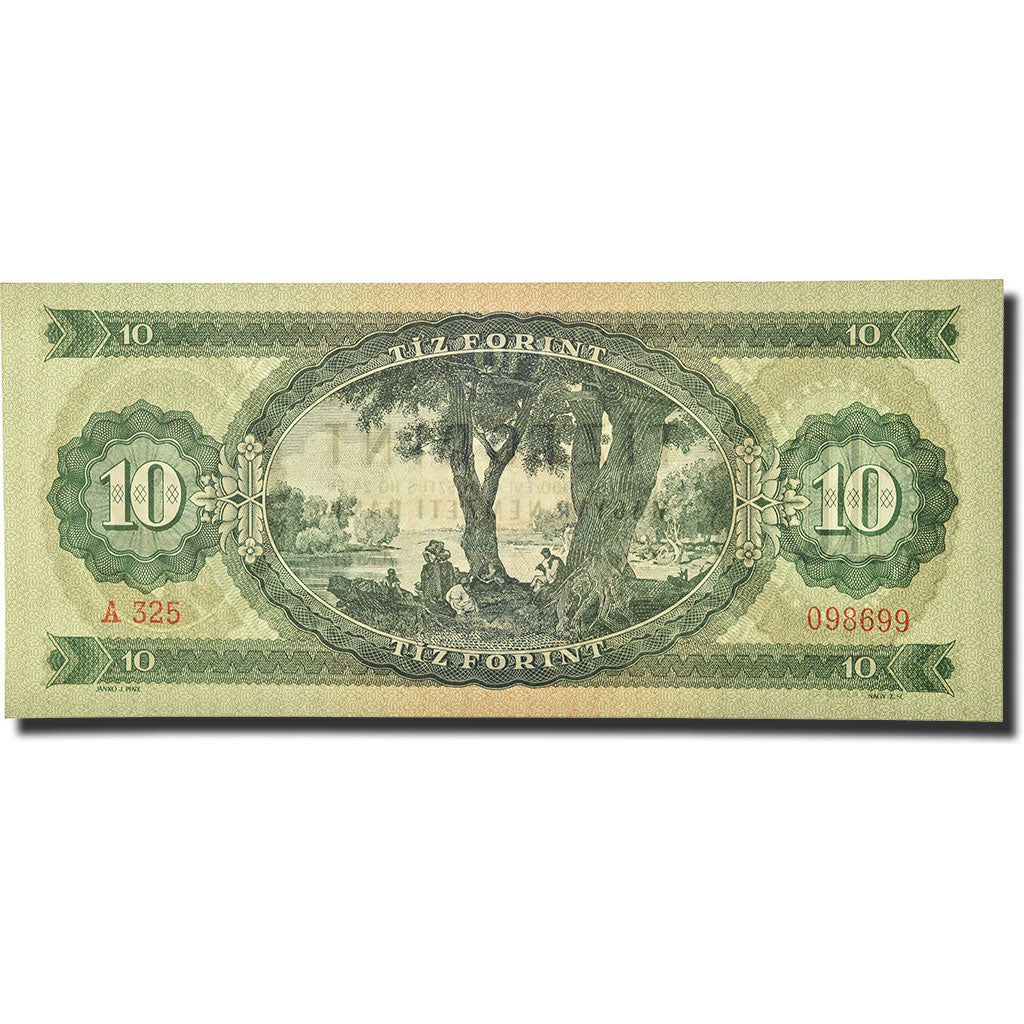 Banknote, Hungary, 10 Forint, 1960, 1960-09-24, KM:168b, UNC(63)